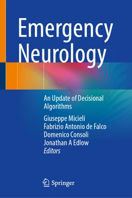 Abbildung von Micieli / de Falco | Emergency Neurology | 1. Auflage | 2026 | beck-shop.de