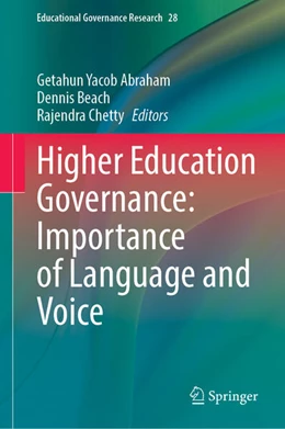 Abbildung von Abraham / Beach | Higher Education Governance: Importance of Language and Voice | 1. Auflage | 2026 | beck-shop.de
