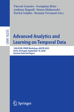 Abbildung von Lemaire / Ifrim | Advanced Analytics and Learning on Temporal Data | 1. Auflage | 2026 | beck-shop.de