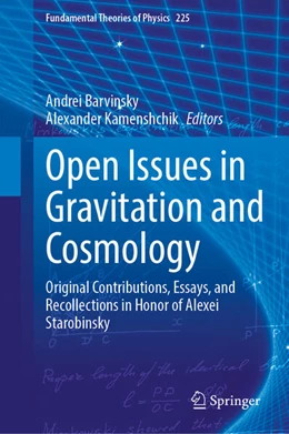 Abbildung von Barvinsky / Kamenshchik | Open Issues in Gravitation and Cosmology | 1. Auflage | 2026 | beck-shop.de
