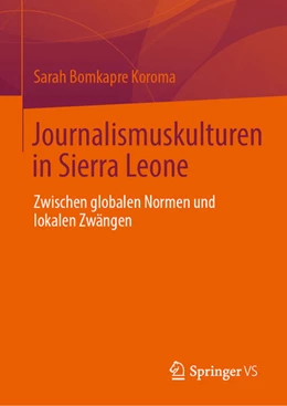 Abbildung von Koroma | Journalismuskulturen in Sierra Leone | 1. Auflage | 2026 | beck-shop.de