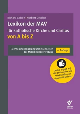 Abbildung von Geisen / Gescher | Lexikon der MAV für katholische Kirche und Caritas von A - Z | 4. Auflage | 2026 | beck-shop.de