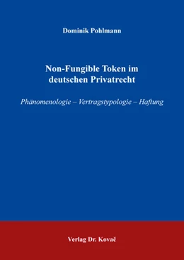 Abbildung von Pohlmann | Non-Fungible Token im deutschen Privatrecht | 1. Auflage | 2026 | 507 | beck-shop.de