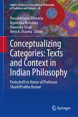 Abbildung von Bilimoria / Rostalska | Conceptualizing Categories: Texts and Context in Indian Philosophy | 1. Auflage | 2026 | beck-shop.de