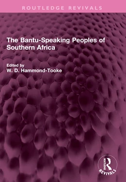 Abbildung von Hammond-Tooke | The Bantu-Speaking Peoples of Southern Africa | 1. Auflage | 2026 | beck-shop.de