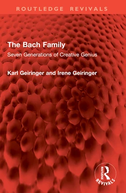 Abbildung von Geiringer | The Bach Family | 1. Auflage | 2026 | beck-shop.de
