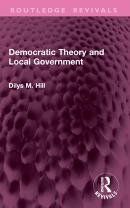 Abbildung von Hill | Democratic Theory and Local Government | 1. Auflage | 2026 | beck-shop.de