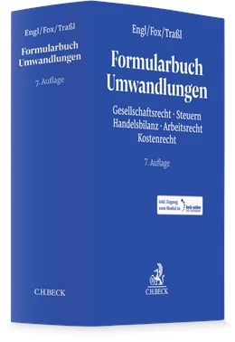 Abbildung von Engl / Fox | Formularbuch Umwandlungen | 7. Auflage | 2026 | beck-shop.de
