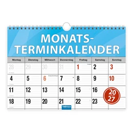 Abbildung von Trötsch Verlag GmbH & Co. KG | TRÖTSCH - Monatsterminer Monatsterminkalender 2027 mit Wire-O-Bindung | 1. Auflage | 2026 | beck-shop.de