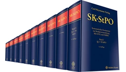 Abbildung von Wolter (Hrsg.) | Systematischer Kommentar zur Strafprozessordnung: SK-StPO | 6. Auflage | | beck-shop.de