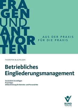 Abbildung von Blaufelder | Betriebliches Eingliederungsmanagement | 1. Auflage | 2026 | beck-shop.de