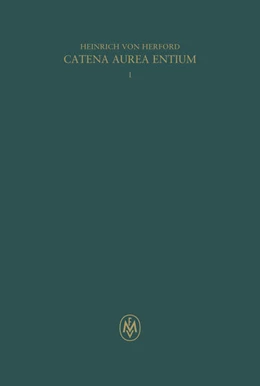 Abbildung von Herford / Palazzo | Catena aurea entium, Buch I | 1. Auflage | 2025 | beck-shop.de