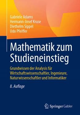 Abbildung von Adams / Kruse | Mathematik zum Studieneinstieg | 8. Auflage | 2025 | beck-shop.de