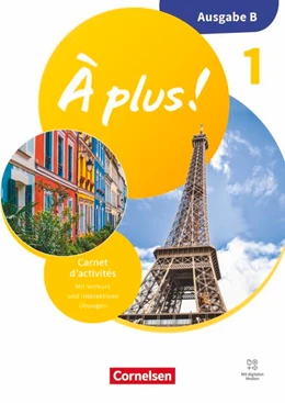Abbildung von À plus ! 1. und 2. Fremdsprache - Band 1 - Ausgabe B für Baden-Württemberg - Neubearbeitung 2026 - Carnet d'activités mit Vorkurs und interaktiven Übungen | 1. Auflage | 2026 | beck-shop.de