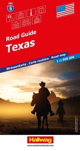 Abbildung von Hallwag Strassenkarte USA, Texas 1:1 Mio. | 5. Auflage | 2026 | beck-shop.de