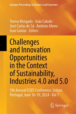 Abbildung von Morgado / Calado | Challenges and Innovation Opportunities in the Context of Sustainability, Industries 4.0 and 5.0 | 1. Auflage | 2026 | beck-shop.de