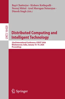 Abbildung von Chatterjee / Kothapalli | Distributed Computing and Intelligent Technology | 1. Auflage | 2026 | beck-shop.de
