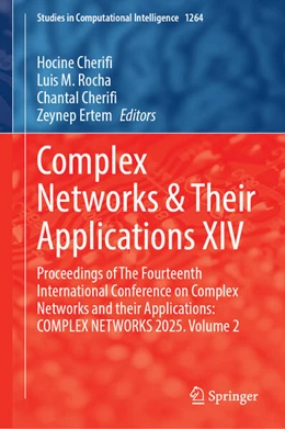 Abbildung von Cherifi / M. Rocha | Complex Networks & Their Applications XIV | 1. Auflage | 2026 | beck-shop.de
