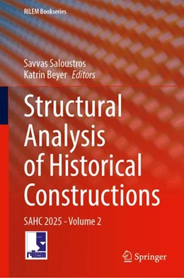 Abbildung von Saloustros / Beyer | Structural Analysis of Historical Constructions | 1. Auflage | 2026 | beck-shop.de