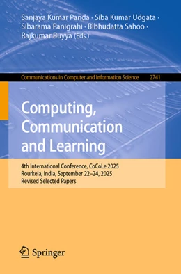 Abbildung von Panda / Udgata | Computing, Communication and Learning | 1. Auflage | 2026 | beck-shop.de