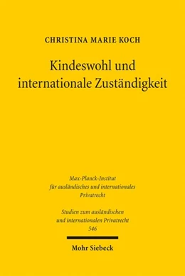Abbildung von Koch | Kindeswohl und internationale Zuständigkeit | 1. Auflage | 2026 | beck-shop.de