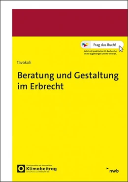 Abbildung von Tavakoli | Beratung und Gestaltung im Erbrecht | 1. Auflage | 2026 | beck-shop.de