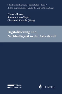 Abbildung von Niksova / Kietaibl | Digitalisierung und Nachhaltigkeit in der Arbeitswelt | 1. Auflage | 2026 | beck-shop.de