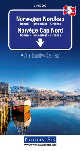 Abbildung von Kümmerly+Frey Regional-Strassenkarte 5 Norwegen Nordkap 1:450.000 | 1. Auflage | 2026 | beck-shop.de