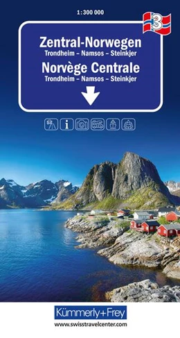 Abbildung von Kümmerly+Frey Regional-Strassenkarte 3 Zentral Norwegen 1:300.000 | 1. Auflage | 2026 | beck-shop.de