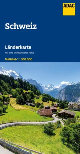Abbildung von ADAC Länderkarte Schweiz 1:300.000 | 9. Auflage | 2026 | beck-shop.de