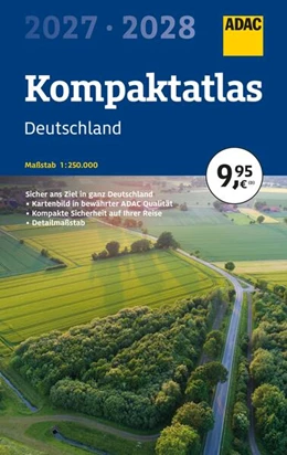 Abbildung von ADAC Kompaktatlas 2027/2028 Deutschland 1:250.000 | 26. Auflage | 2026 | beck-shop.de