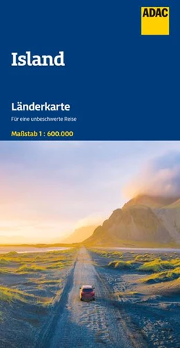 Abbildung von ADAC Länderkarte Island 1:600.000 | 8. Auflage | 2026 | beck-shop.de