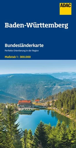 Abbildung von ADAC Bundesländerkarte Deutschland 11 Baden-Württemberg 1:300.000 | 6. Auflage | 2026 | beck-shop.de