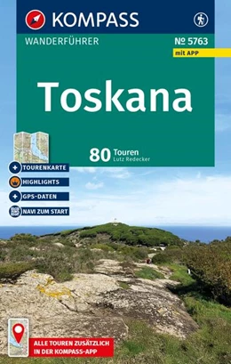 Abbildung von Redecker | KOMPASS Wanderführer Toskana, 80 Touren mit Extra-Tourenkarte | 1. Auflage | 2026 | beck-shop.de