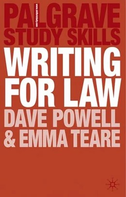 Abbildung von Powell / Teare | Writing for Law | 1. Auflage | 2019 | beck-shop.de