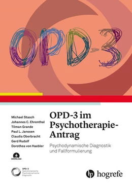 Abbildung von Stasch / Ehrenthal | OPD-3 im Psychotherapie-Antrag | 1. Auflage | 2026 | beck-shop.de