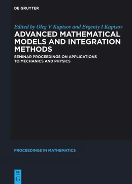 Abbildung von Kaptsov | Advanced Mathematical Models and Integration Methods | 1. Auflage | 2025 | beck-shop.de
