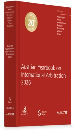 Abbildung von Klausegger / Klein | Austrian Yearbook on International Arbitration 2026 | 1. Auflage | 2026 | beck-shop.de