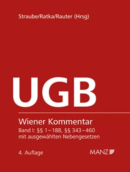 Abbildung von Straube / Ratka | Wiener Kommentar zum UGB 4. Auflage | 1. Auflage | 2025 | beck-shop.de