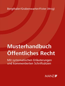 Abbildung von Bergthaler / Grabenwarter | Musterhandbuch Öffentliches Recht | 1. Auflage | 2025 | beck-shop.de