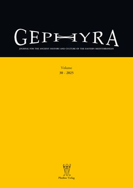 Abbildung von Akyürek Sahin / Dreyer | Gephyra 30, 2025 | 1. Auflage | 2025 | 30 | beck-shop.de