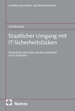 Abbildung von Buntrock | Staatlicher Umgang mit IT-Sicherheitslücken | 1. Auflage | 2025 | 6 | beck-shop.de