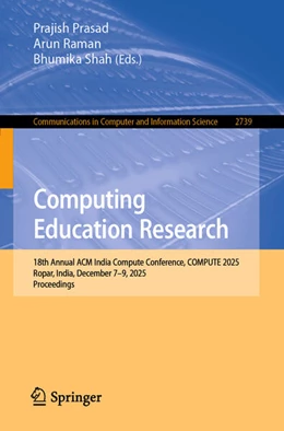 Abbildung von Prasad / Raman | Computing Education Research | 1. Auflage | 2025 | beck-shop.de