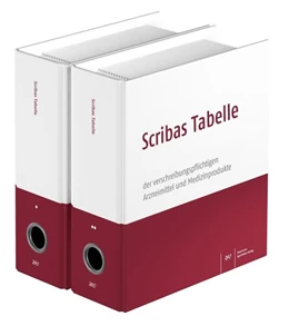 Abbildung von Scribas Tabelle | 123. Auflage | 2026 | beck-shop.de
