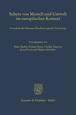 Abbildung von Mathis / Norer | Schutz von Mensch und Umwelt im europäischen Kontext | 1. Auflage | 2025 | beck-shop.de
