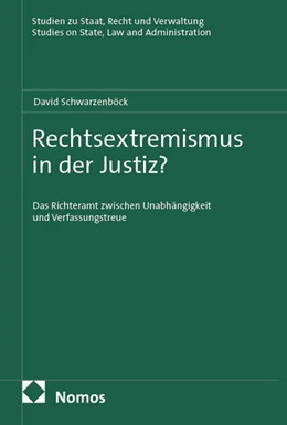 Abbildung von Schwarzenböck | Rechtsextremismus in der Justiz? | 1. Auflage | 2026 | 42 | beck-shop.de