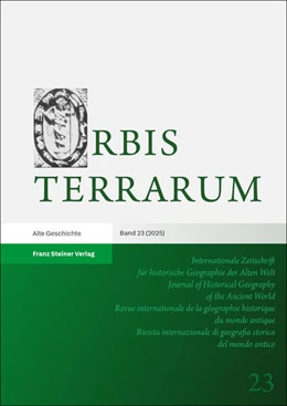 Abbildung von Rathmann | Orbis Terrarum 23 (2025) | 1. Auflage | 2026 | beck-shop.de