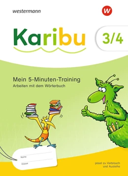 Abbildung von Karibu. Mein 5-Minuten-Training: Wörterbucharbeit 3/4 | 1. Auflage | 2026 | beck-shop.de