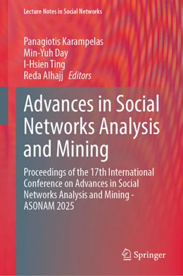 Abbildung von Karampelas / Day | Advances in Social Networks Analysis and Mining | 1. Auflage | 2025 | beck-shop.de