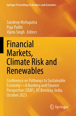 Abbildung von Mohapatra / Padhi | Financial Markets, Climate Risk and Renewables | 1. Auflage | 2025 | beck-shop.de